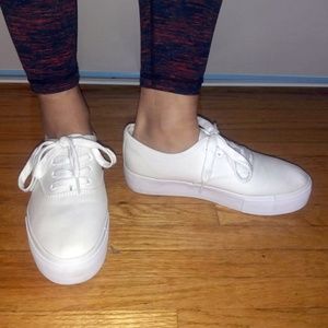 Park Lane Flatform Canvas Shoes - US 8/UK 6/EU 38